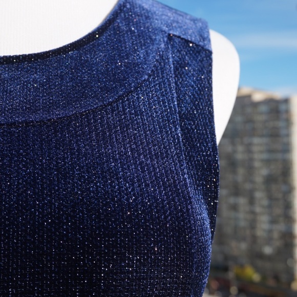 ๐ฟ BCBGeneration Metallic Skater Dress (S) - Picture 3 of 7